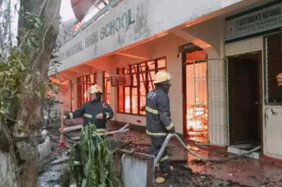 14 classrooms razed by fire in Tibungco