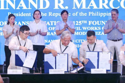 Civil works contracts for Davao Public Transport Modernization Project signed