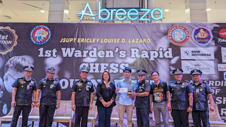 DC Jail Warden's chess for a cause raises P100k as educational aid to  prisoners' children