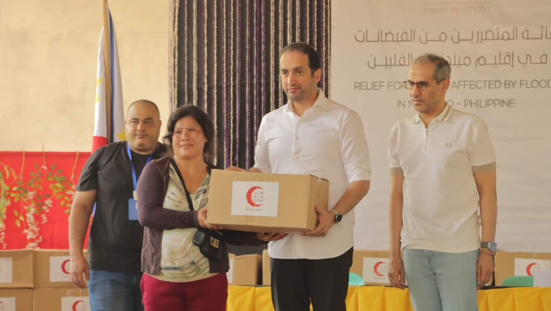 Davao de Oro landslide victims receive P55 million worth of relief goods from UAE