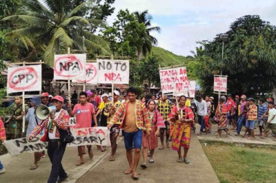 CPP-NPA condemned in former “red” areas in Bukidnon and Davao