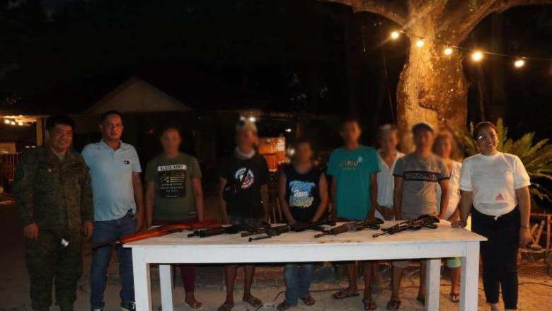 5 NPA rebels surrender in Davao de Oro