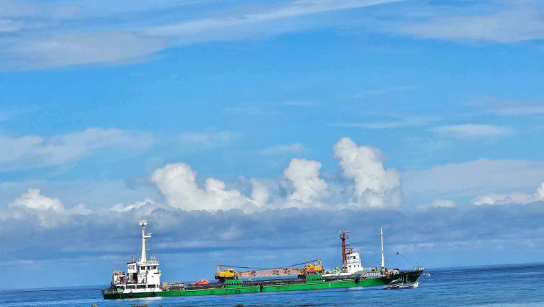 MV Bella Trix refloated in Davao Oriental