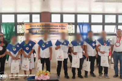 14 ex-NPA rebels are now ALS graduates