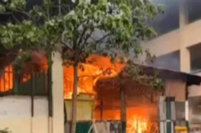 P350K damyos sa sunog sa canteen sa Sta. Ana National HS