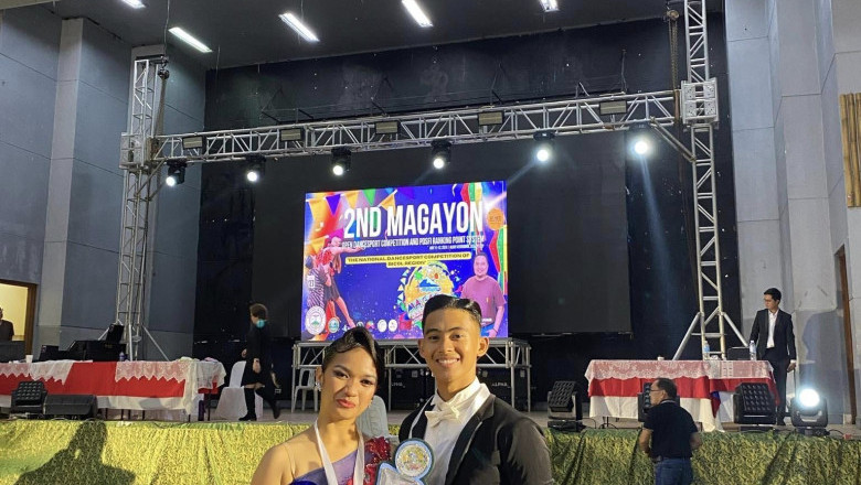Davaoeno dance duo wins 2nd place in Albay dancesport competition
