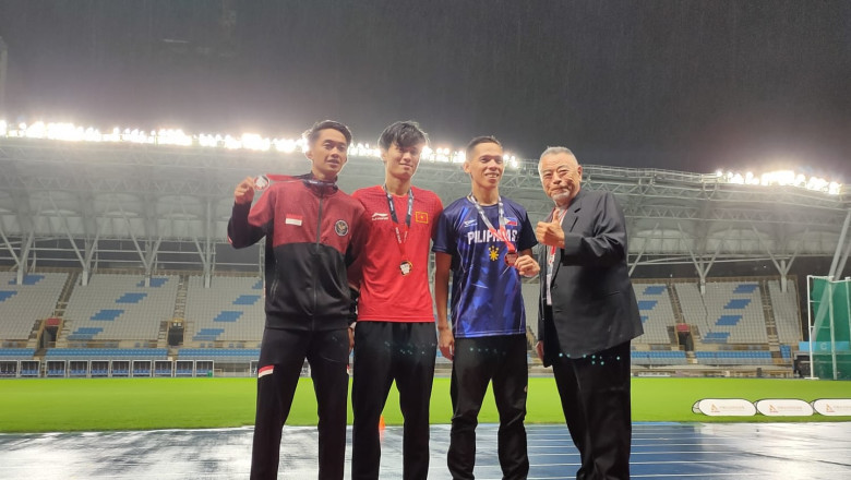 Ex-UM track star gets another bronze in Taiwan