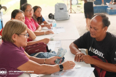 45 fire-affected  families in Brgy. 28  get aid  from CSWDO