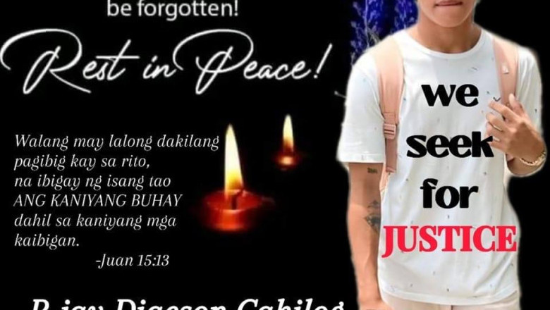 Justice for R-jay  Cahilog