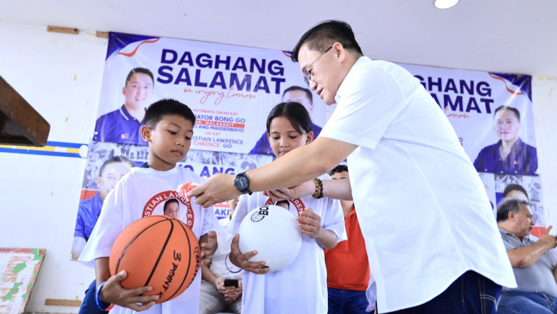Bong Go boosts support for various sectoral groups in Mati City