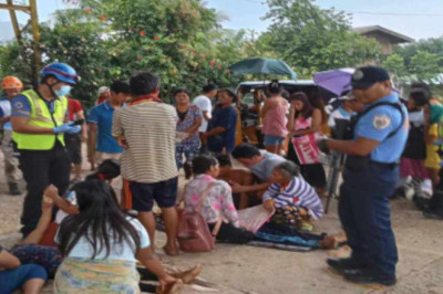 Lightning strike kills 2 farmers, 7 hurt in Brgy. Marilog