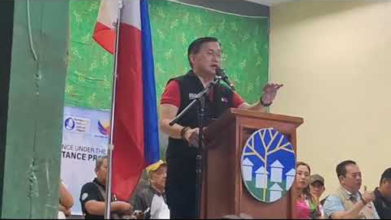 382 pamilya nga nasunugan nakadawat ug tabang gikan kang Sen. Go, NHA 11