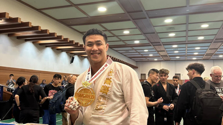 Davaoeño Sambo practitioner Chino Sy Tancontian wins gold at World Jiujitsu Championship in Japan