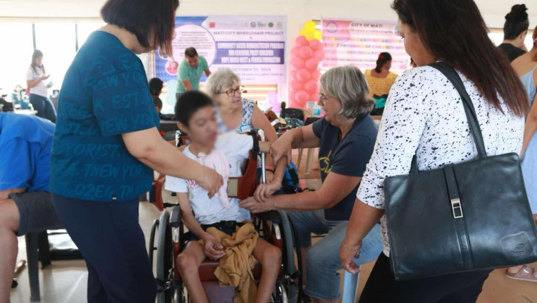 70 Wheelchairs Donated to Children with Cerebral Palsy in Mati City