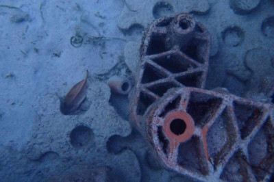 Local fishers damage artificial reef in Mati City