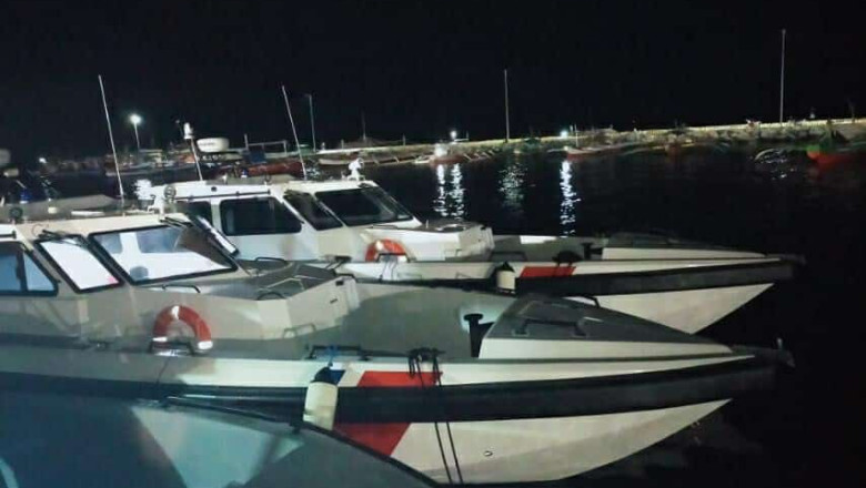 Coast Guard SEM welcomes arrival of 2 high speed boats in Davao City