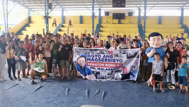 Sen. Go extends support to impoverished residents in Tagum City, Davao del Norte