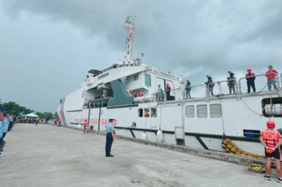 Coast Guard sends off BRP Gabriela Silang for Indonesia port visit