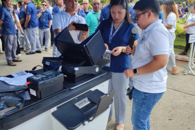 COMELEC Mati Presents New Automated Counting Machines