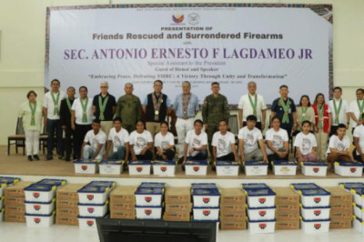 232 NPA rebels surrender in 2024 under 10th ID