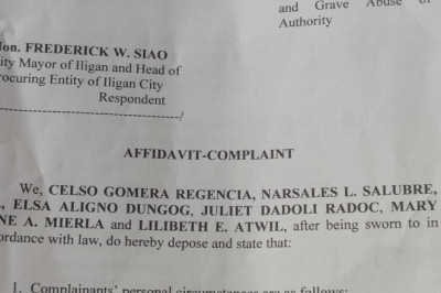 Iligan City mayor faces graft, other charges in P590-M Pala-o  public market project