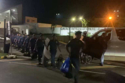 Massive police deployment at Davao City airport, Sunday part of  Simulation Exercise: PRO 11