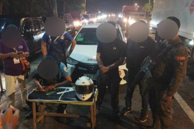 P340K shabu seized  from a taxi passenger at checkpoint