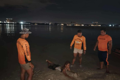 23-anyos nga babaye, nilangoy patabok Samal, naluwas sa Coast Guard