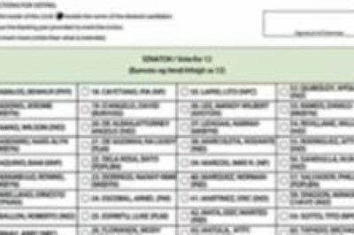 I-shade ug tama ang “circle” sa balota aron boto maihap