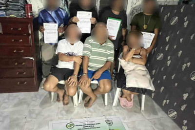 3 DAKPAN SA PAGKABUNGKAG SA DRUG DEN SA BRGY. PAMPANGA