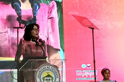 Cotabato Governor Mendoza takes oath for second term; vows to  uphold genuine and compassionate governance