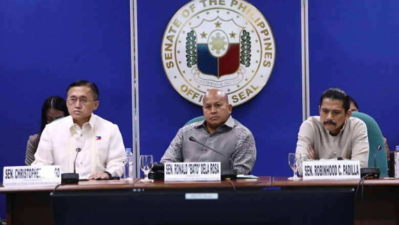 Senators Go, dela Rosa, and Padilla file Senate resolution urging Phil. Gov't to seek house arrest arrangement for fPRRD in The Hague