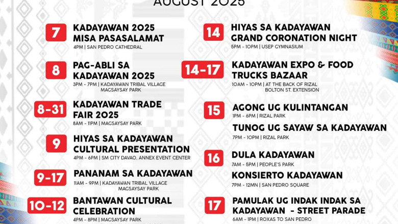 Kadayawan πππ₯ππ§πππ« π¨π ππππ’π―π’ππ’ππ¬ πππ«ππ