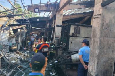 36 stalls razed in Davao Public Market fire
