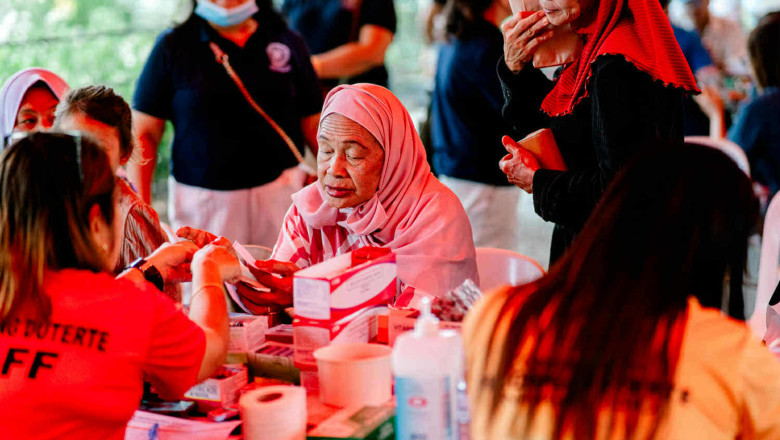 1,000 IPs benefit from Duterte-led medical mission