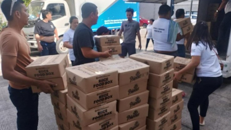 VP Sara, OVP continue relief drive in Cebu quake-hit towns
