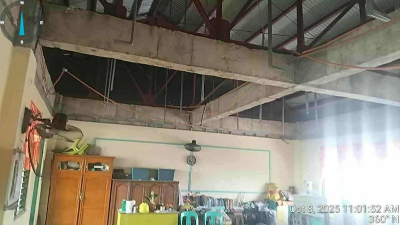 Rep. Omar Duterte’s Office Moves Quickly After Classroom Ceiling Collapse at Lapu-Lapu Elementary School
