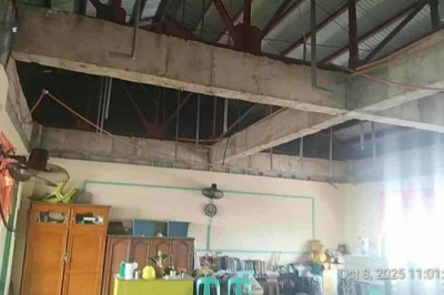 Rep. Omar Duterte’s Office Moves Quickly After Classroom Ceiling Collapse at Lapu-Lapu Elementary School