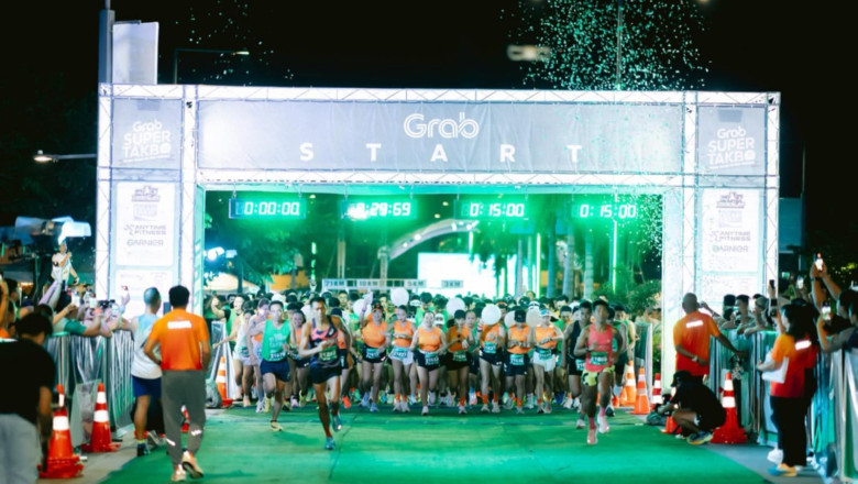 Grab finishes multi-City super takbo run in Davao