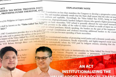 Duterte lawmakers  propose 𝐕𝐀𝐓 𝐒𝐨𝐜𝐢𝐚𝐥 𝐓𝐫𝐚𝐧𝐬f𝐞𝐫 𝐏𝐫𝐨𝐠𝐫𝐚𝐦 𝐭𝐨 𝐬𝐮𝐩𝐩𝐨𝐫𝐭 𝐢𝐧𝐝𝐢𝐠𝐞𝐧𝐭 𝐜𝐢𝐭𝐢z𝐞𝐧𝐬