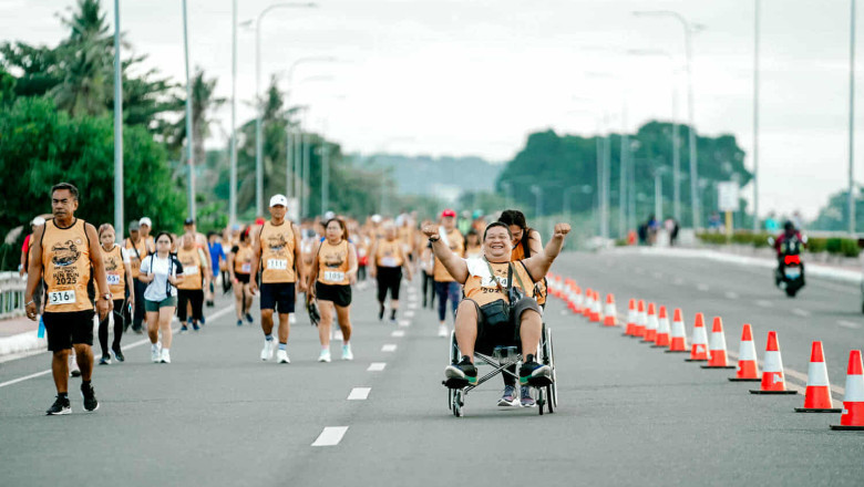 Over 900 Seniors, PWDs join  inclusive fun run in Davao City