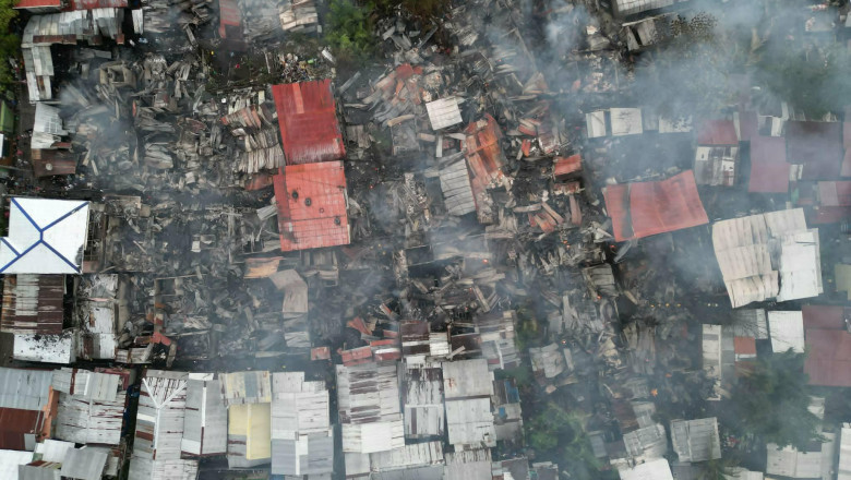 65 balay sa Brgy. 76-A, gilamoy sa kalayo