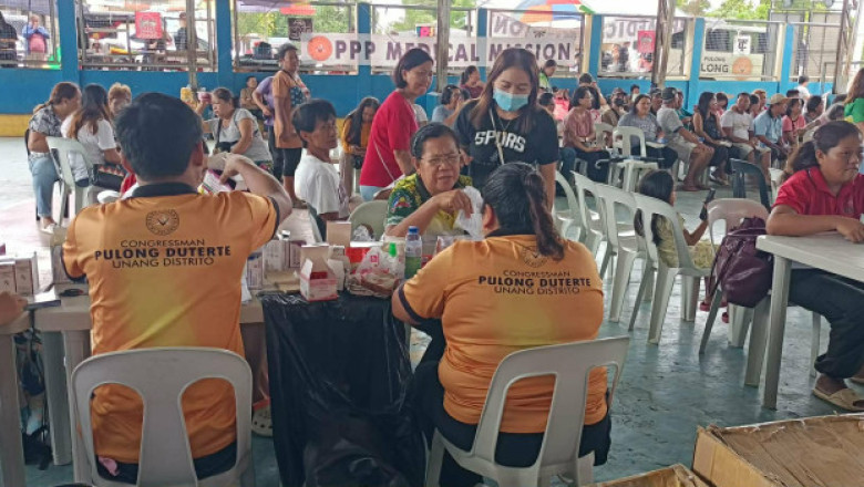 Over 200 residents receive free medical aid; fire-hit families get relief in Davao City