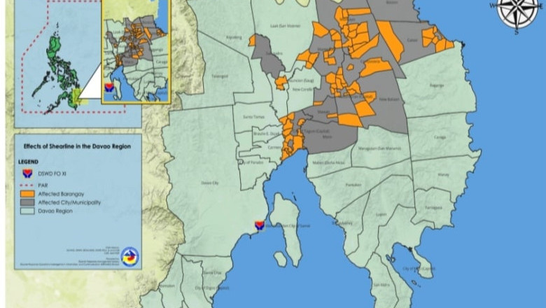 Over 20K families in Davao  Region displaced by heavy rains; left 8 persons dead