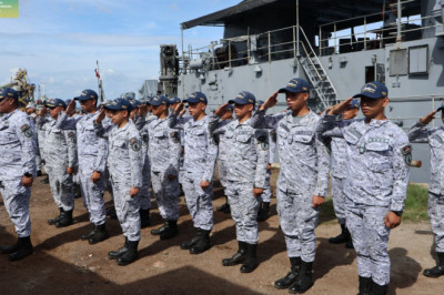 NFEM Sends Off BRP Artemio Ricarte (PS37) for 1st Leg of CORPAT PHILINDO-40