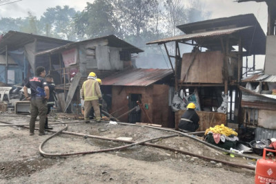 SUNOG SA MAGTUOD, 80 KA BALAY UGDAW; 1 PATAY, 1 ANGOL