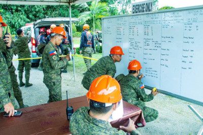10ID joins national  simultaneous earthquake drill