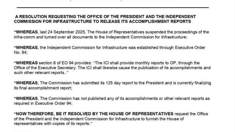 Duterte Bloc files resolution to request for ICI reports