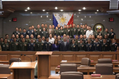 Bong Go supports AFP promotions, reminds officers to put Filipinos first