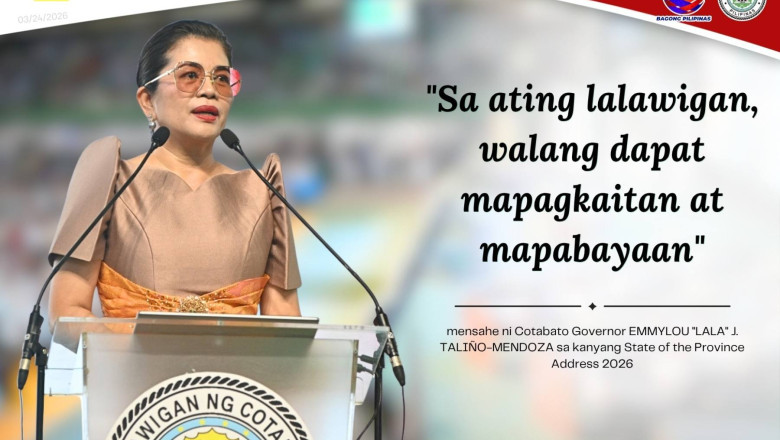Cotabato remains debt-free, reports Gov. Emmylou J. Taliño-Mendoza